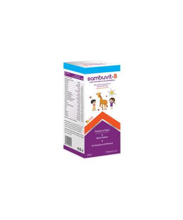 Sambuvit-B Multivitamin Syrup 250 ml