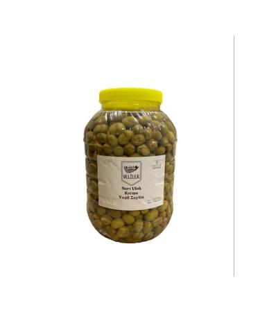 Veliler Olive Farming Yellow Ulak Green Olives 5 Kg