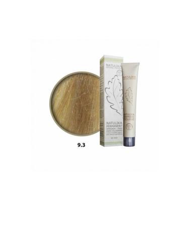 Natulika (seven Pigment) Organic Hair Dye 9.3 Light Golden Brown 60 Ml