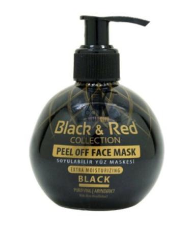 Black Red Peelable Black Mask Pump 250 Ml
