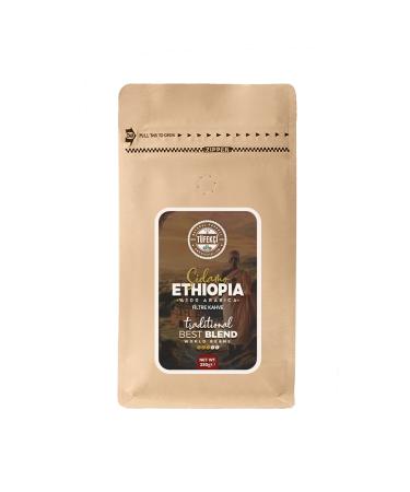 By T fek i Ethiopia Filter Coffee 250 Gr (Ground Suitable for French Press and Filter Coffee Machine)
