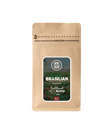 By T fek i Brasilian Filter Coffee 250 Gr (Ground Suitable for French Press and Filter Coffee Machines)
