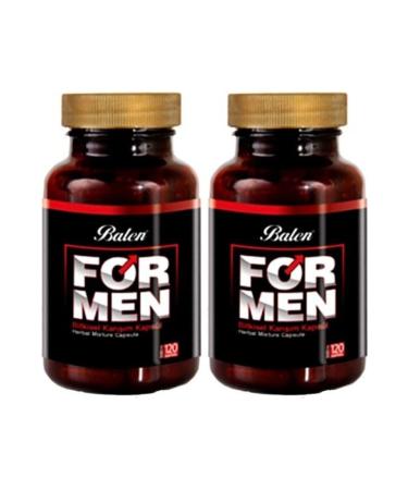 Balen 2 Box For Men Herbal Mixture Formen 120 Capsules X 634 Mg X 2