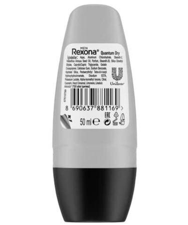 Rexona Men Quantum Dry Roll On 50 ml X 3 Pieces - Buy Online on GoSupps.com