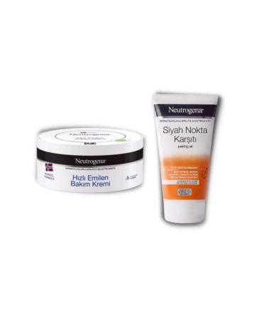Neutrogena Norwegian Formula Fast Absorbing Care Cream 200 ml + Anti-Blackhead Peeling Gel 150 ml