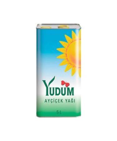 Yudum Sunflower Oil Tin 5 Liters