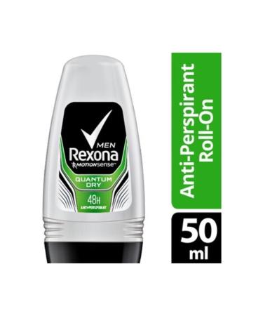 Rexona Men Quantum Dry Roll On 50 ml X 3 Pieces - Buy Online on GoSupps.com