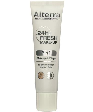 Alterra Brand: Foundation 24 Fresh 03 Caramel 30 Ml Category: Foundation