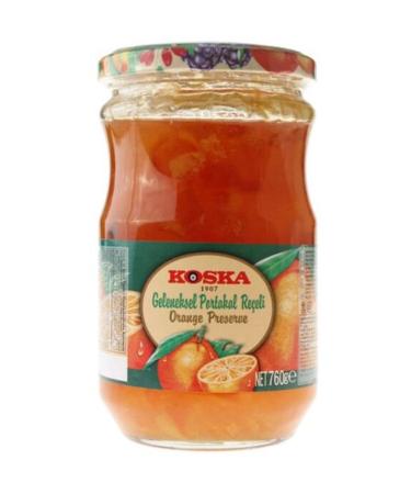 Koska Orange Jam 760 Gr