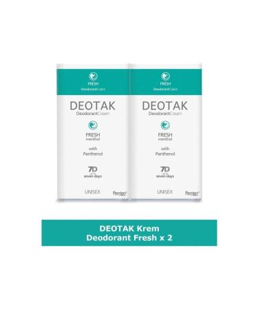 Deotak Cream Deodorant Fresh