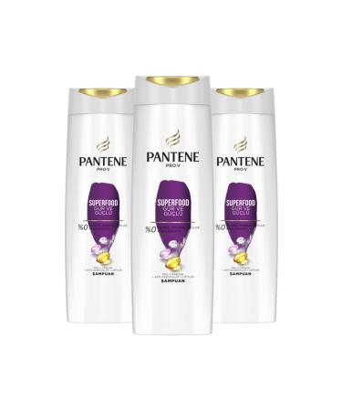 Pantene Superfood Thick and Strong Shampoo 400 Ml 3 Pieces