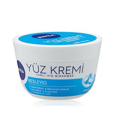 NIVEA Nourishing Face Cream 100 Ml Make-up Base 24 Hour Moisturizer Fast Absorbing Face Care Cream
