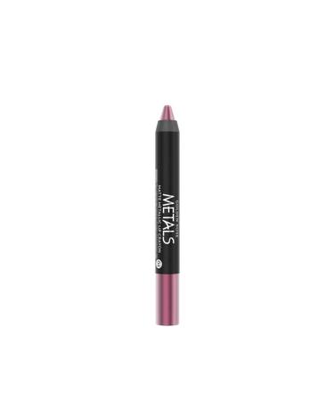 Golden Rose Metals Matte Lip Crayon Lipstick No: 06