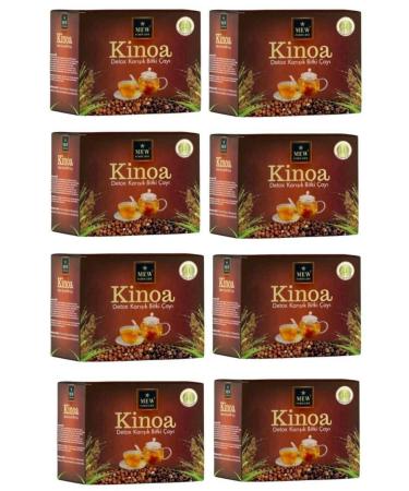 MEW QUINOA TEA Mew Form Life Quinoa Detox 40 Filter Bags 8 Boxes