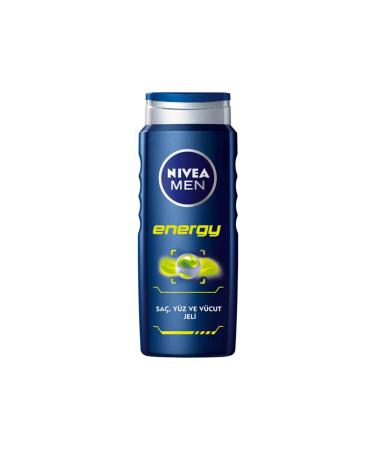 NIVEA Men Shower Gel Energy Energizer + Mint Extract 500 Ml
