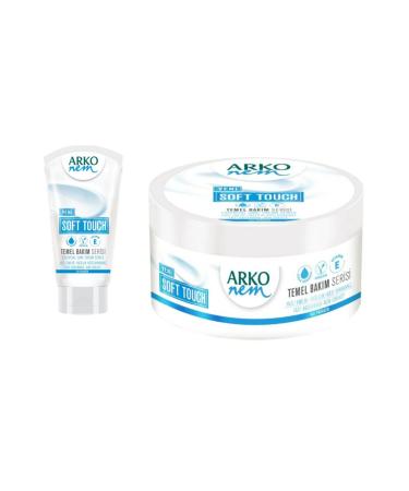 Arko Nem Soft Touch Moisturizer 250 Ml + Nem Soft Touch Moisturizer 60 Ml