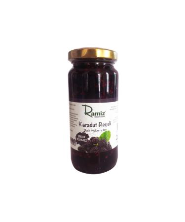 Ramiz Sugar-Free Natural Additive-Free Black Mulberry Jam 280 Gr.