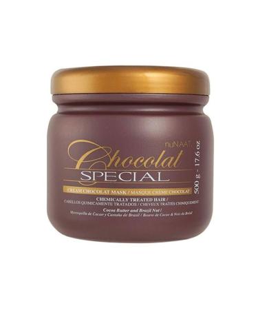 nuNAAT Coffee Caramel Hair Mask with Cocoa Butter for Hair 500 gr