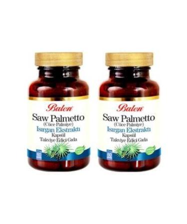 Balen Dwarf Palm Nettle Extract 60 Capsules 375 mg 2 Boxes