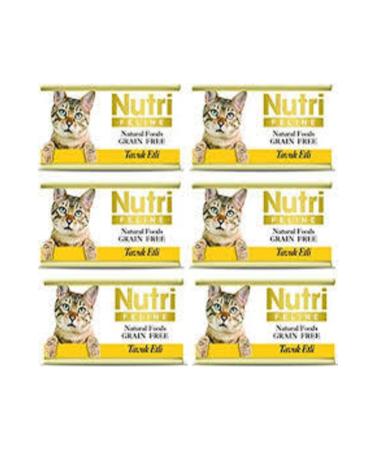 Nutri Feline Nutri Feline Cat Canned Chicken Meat 85 Gr 5+1