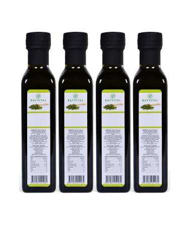 BAYV TAL 4 Pieces X 250 Ml Cold Pressed Pumpkin Seed Oil 1 Lt - Buy Online on GoSupps.com