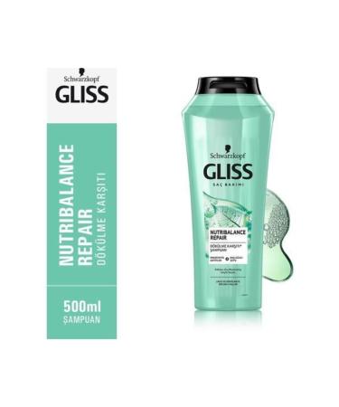 Gliss Nutribalance Repair Shampoo Gift Bag 500 Ml