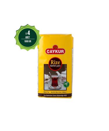 Caykur Rize Tourist Tea 1 Kg X4