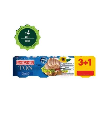Dardanel Tuna Classic 75 Gr X4