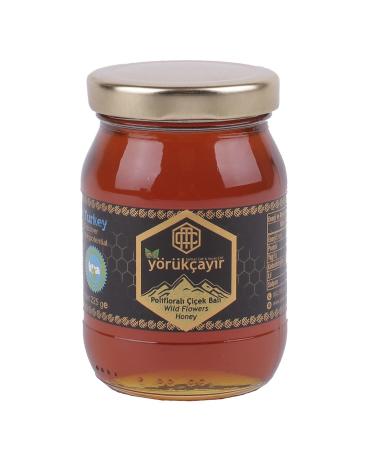 Y r k ay r Organic Polyflora Honey 225g