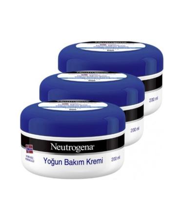 Neutrogena Norway Soothing Hand Face Intensive Care Cream 200 Ml X 3