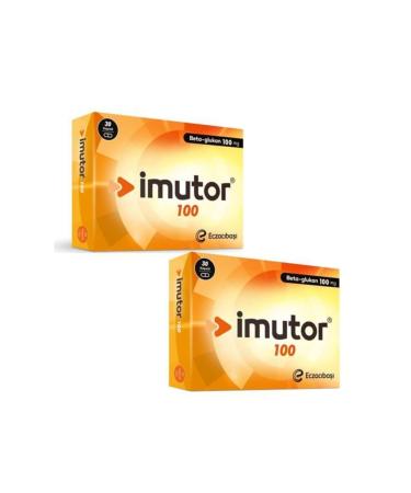 Imutor Beta Glucan 100 Mg 30 Capsules-2 Pieces-skt:09/2022