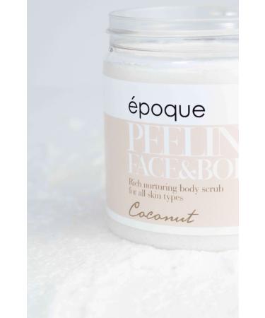 epoque Coconut Body Manicure Pedicure Peeling 250 ml - Buy Online on GoSupps.com