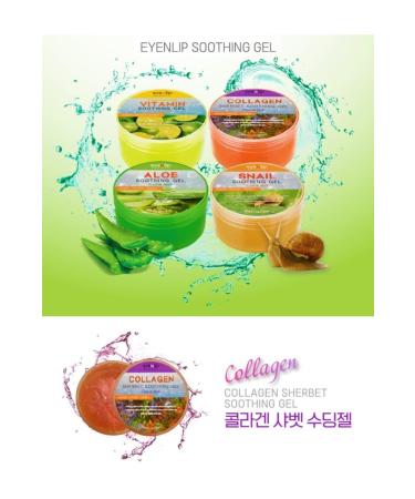 Eyenlip Beauty Collagen Soothing Sherbet Face and Body Gel 300 ml - Buy Online on GoSupps.com
