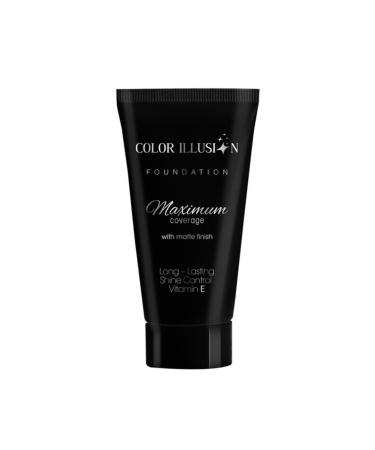 Huncalife Color Illusion Long-Lasting Matte Foundation Bronze 30 ml - 80441
