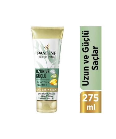 Pantene Long and Strong Hair Care Cream Bamboo and Biotin 275ml miracle-cream100