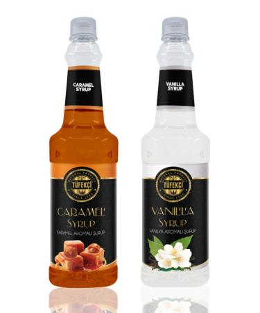 By T fek i Caramel Vanilla Syrup 2 Pack 2x750ml