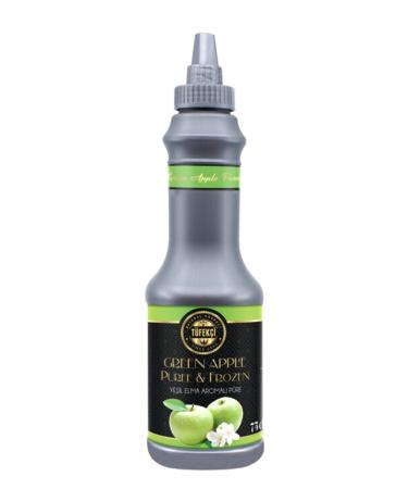 By T fek i Green Puree (PUREE) Fruit Sauce 1000 gr Cake Cocktail Frozen High Fruit Ratio