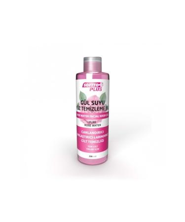 Softto Plus Miracle Rose Water Facial Cleansing Gel 200 Ml .face-care-99