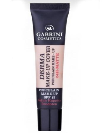 Gabrini Derma 24h Matte Porcelain Intensive Concealer Make-up Cover No: 103 Dark Skin