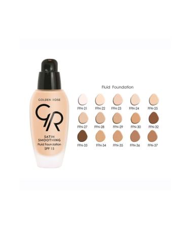 Golden Rose Satin Foundation | 35 - Buy Online on GoSupps.com