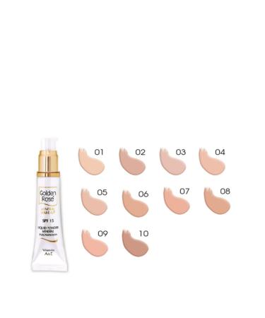 Golden Rose Mineral Liquid Foundation |01 - Buy Online on GoSupps.com