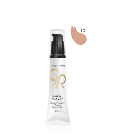 Golden Rose Mineral Liquid Foundation | 10