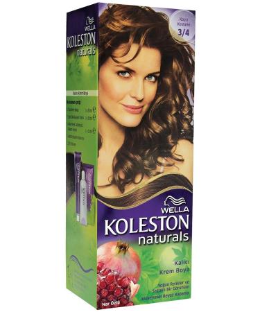 Wella Naturals Hair Dye Dark Chestnut 3-4-KLBKTZN1007076