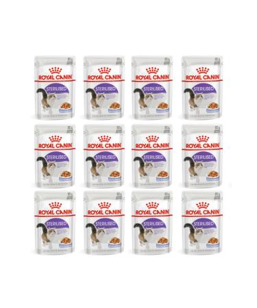Royal Canin Sterilized Jelly Neutered Wet Cat Food 85 Gr X 12 Pieces / Canned Pouch