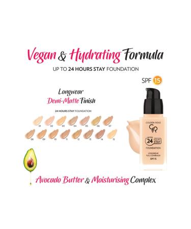 Golden Rose Hours Stay Foundation | page 14 - Buy Online on GoSupps.com