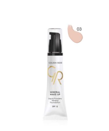 Golden Rose Mineral Liquid Foundation | 03