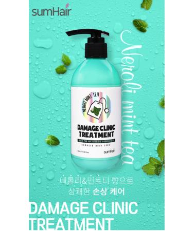 SumHair Orange Blossom and Mint Extract Hair Care Conditioner for Damaged and Damaged Hair 300 ml - Buy Online on GoSupps.com