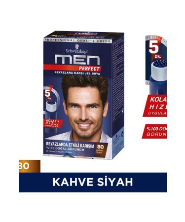 Schwarzkopf Brand: Men Perfect Hair Dye Brown Black 80 50 Ml Category: Hair Dye - Buy Online on GoSupps.com