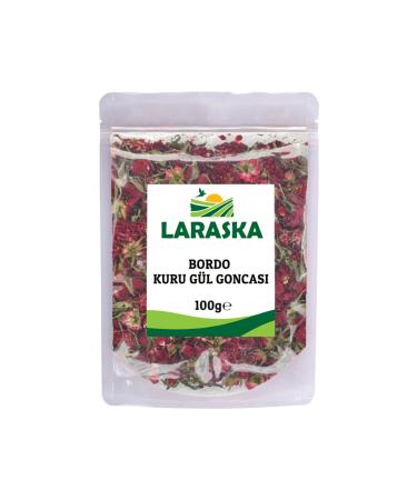 Laraska Bud Rose - Dried Rosebud (ROSE TEA) - Claret Red 100g