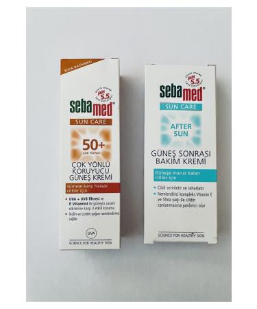Sebamed Sun Cream 50+ 75 ml After Sun Care Cream 100 ml